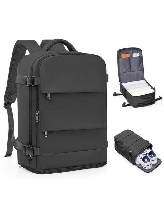 バッグ メンズ バックパック 大型トラベルバックパック ビジネスラップトップバックパック キャビンバッグ 40x20x25 機内持ち込み 防水バックパック マルチファンクション 独立シューコンパートメント 旅行