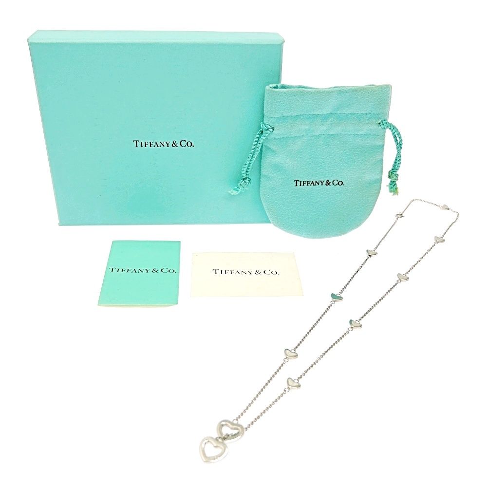 中古】【箱付き】 TIFFANY&Co. ティファニー シルバー ハートリンク