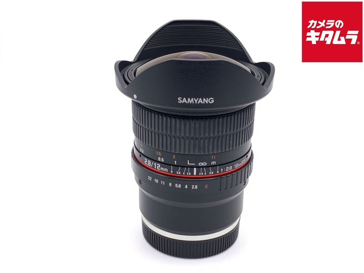 サムヤン 12mm F2.8 ED AS NCS FISH-EYE ソニーE