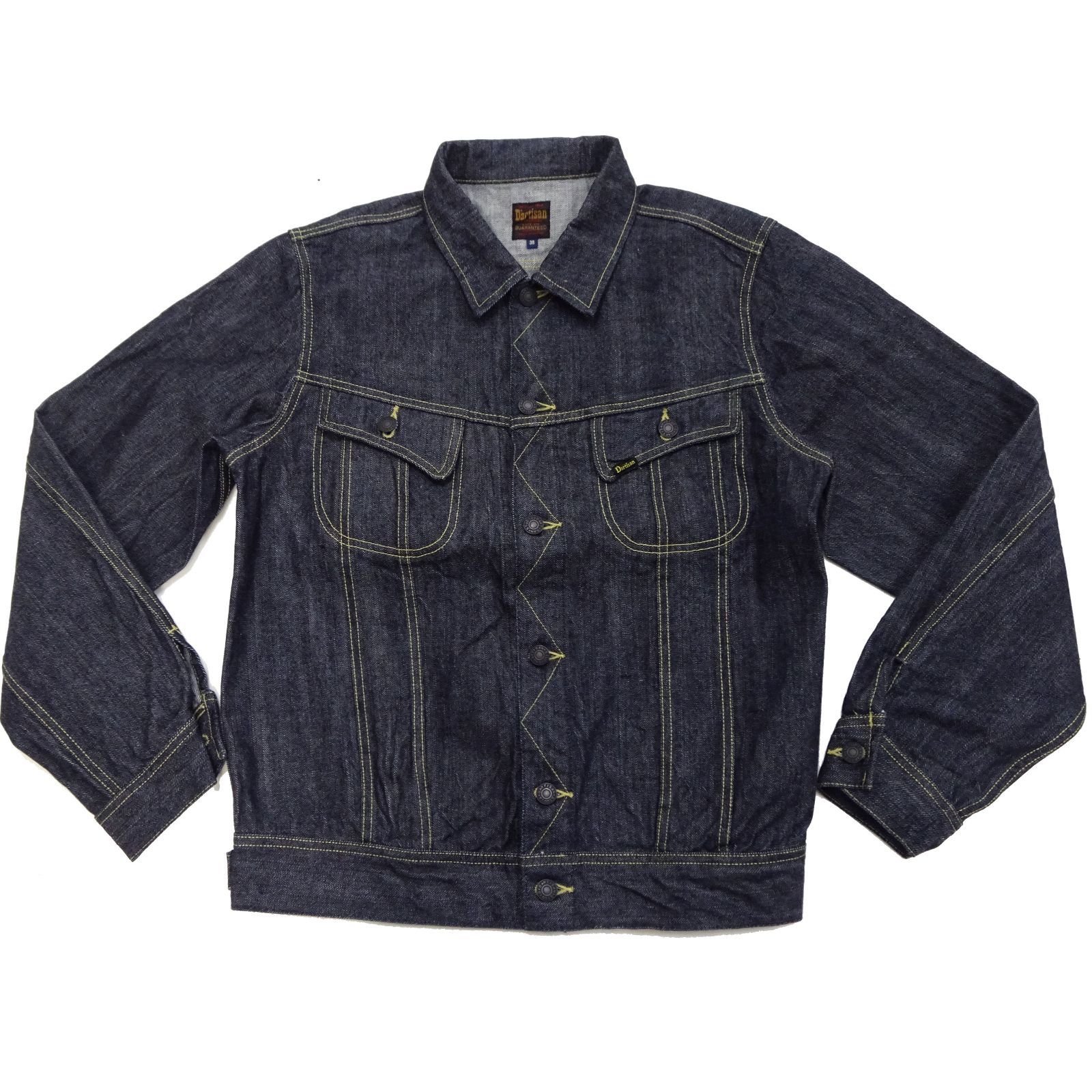 D4557 ステュディオ ダルチザン STUDIO D'ARTISAN ライダース デニムジャケット D4557 ダルチザン 14oz 左綾デニム ウエスタンシリーズ Gジャン  ダルチ 101J Riders Denim Jacket 新品 アメカジショップ