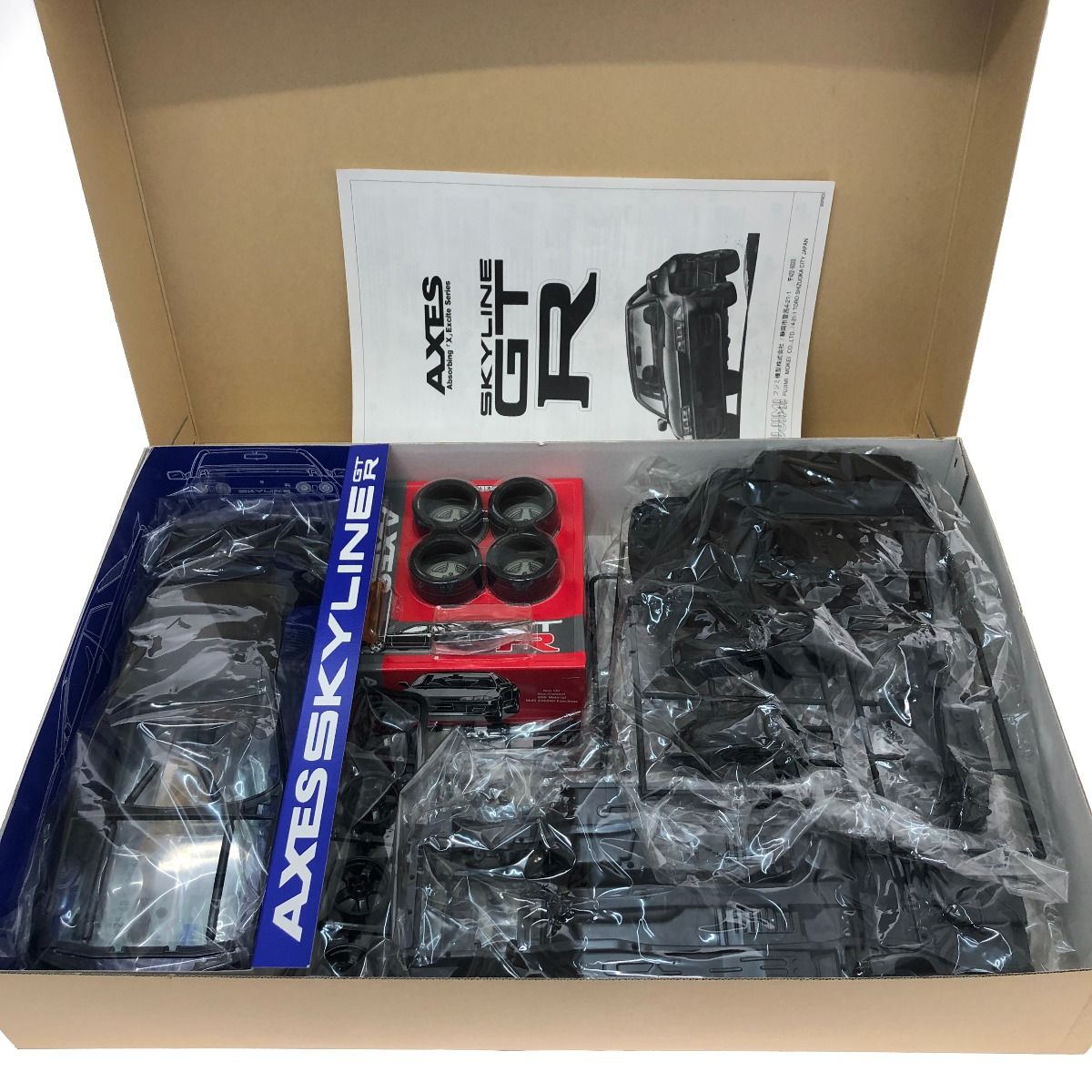 □□FUJIMI プラモデル AXES スカイラインGT-R 1:12ボルトオン