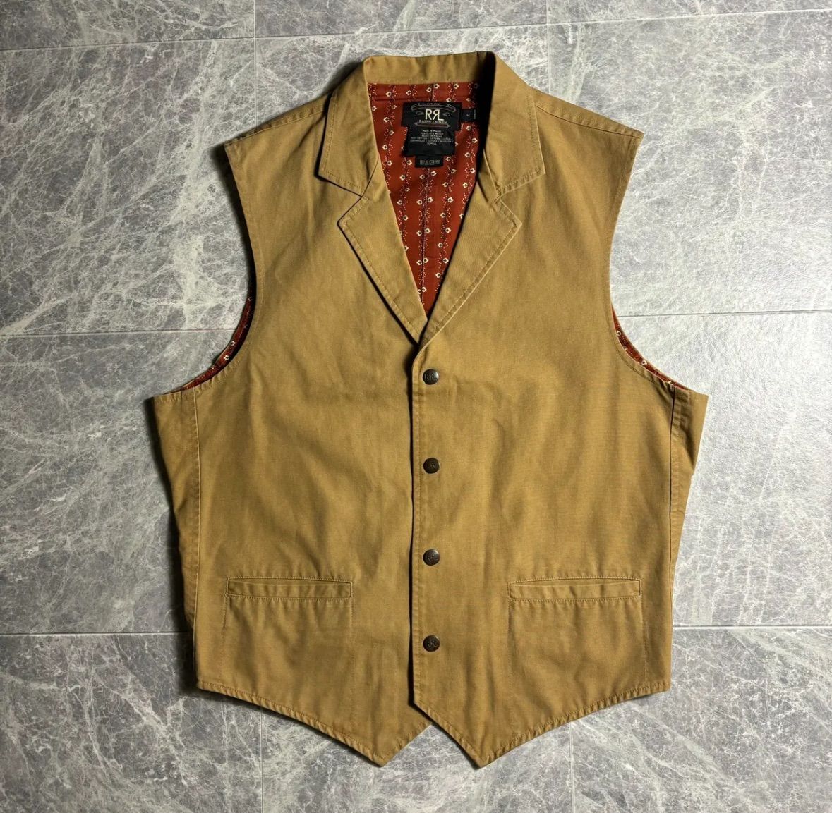 90s RRL Gilet Vest