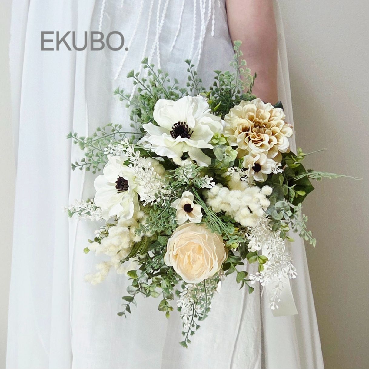 ウェディングブーケ-ブートニア n237