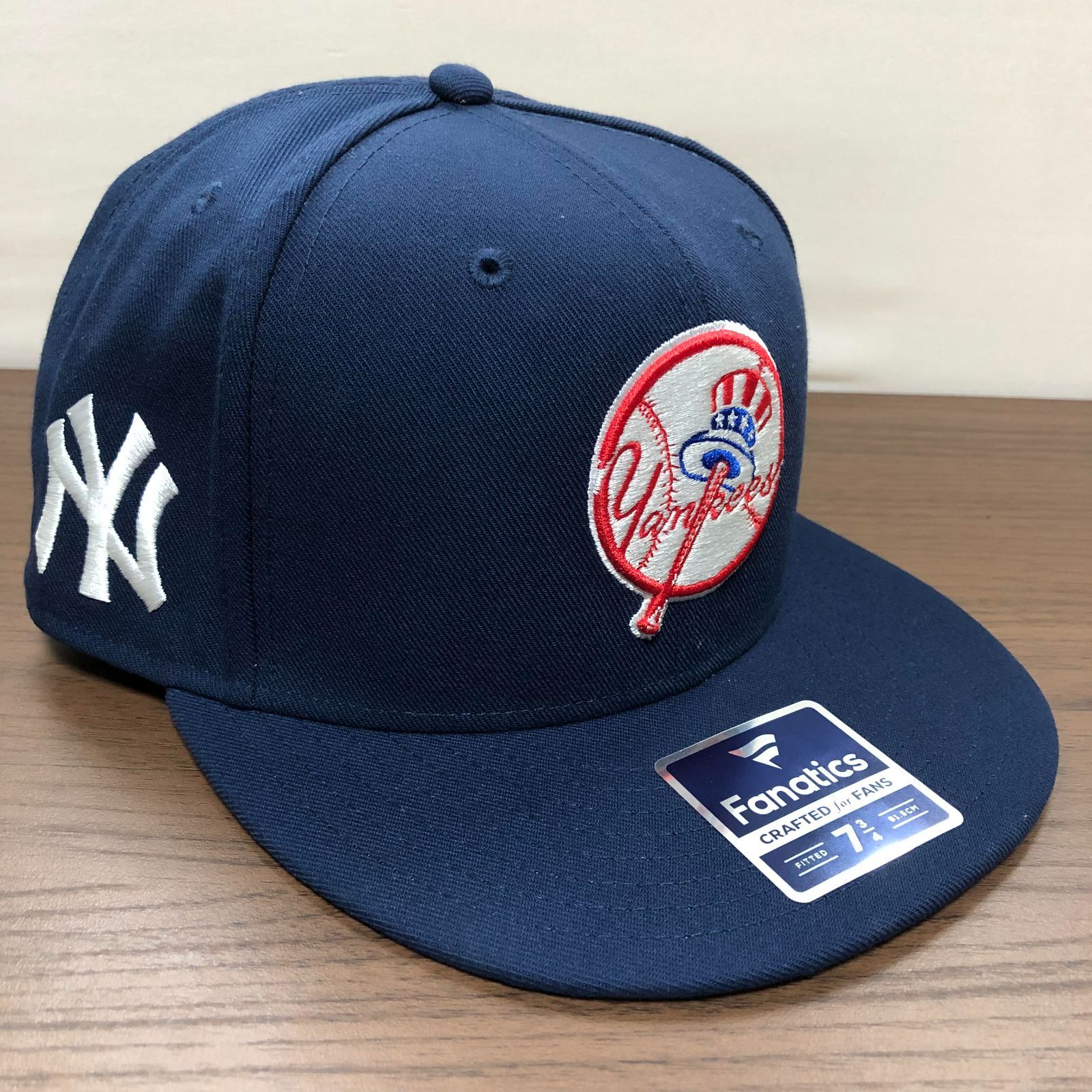 Fanatics MLB New York Yankees ヤンキース Retro Logo Fitted キャップ サイズ 7 3|4