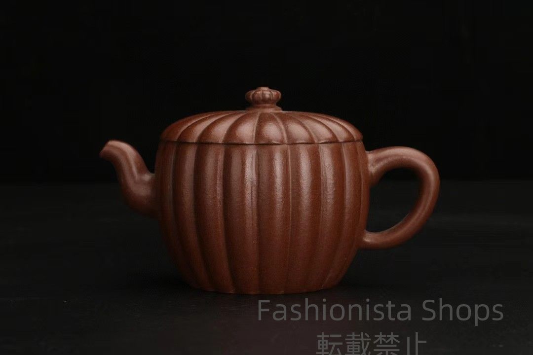 中国古玩 ?原鉱紫泥?宜興紫砂壺?紫砂手彫?茶壺? 酒壺 ? 急須? 茶道具?稀少品?中国古美術 ptcp78