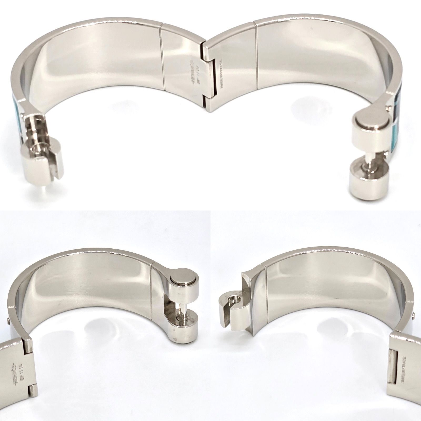 HERMES エルメス エナメル ブレスレット シャルニエールGM