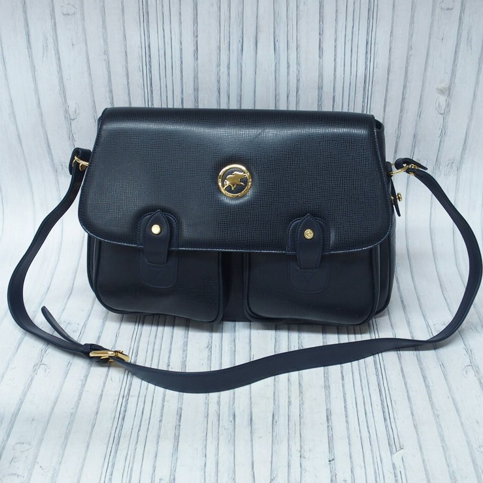 m001 F 美品 ハンティングワールド キャリーオール オールレザー