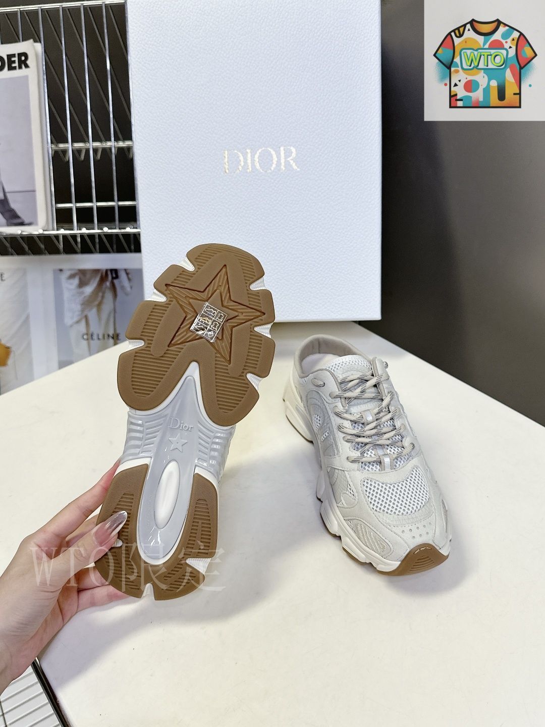 Dior ディオール Chrono シリーズ スニーカー03 - メルカリ
