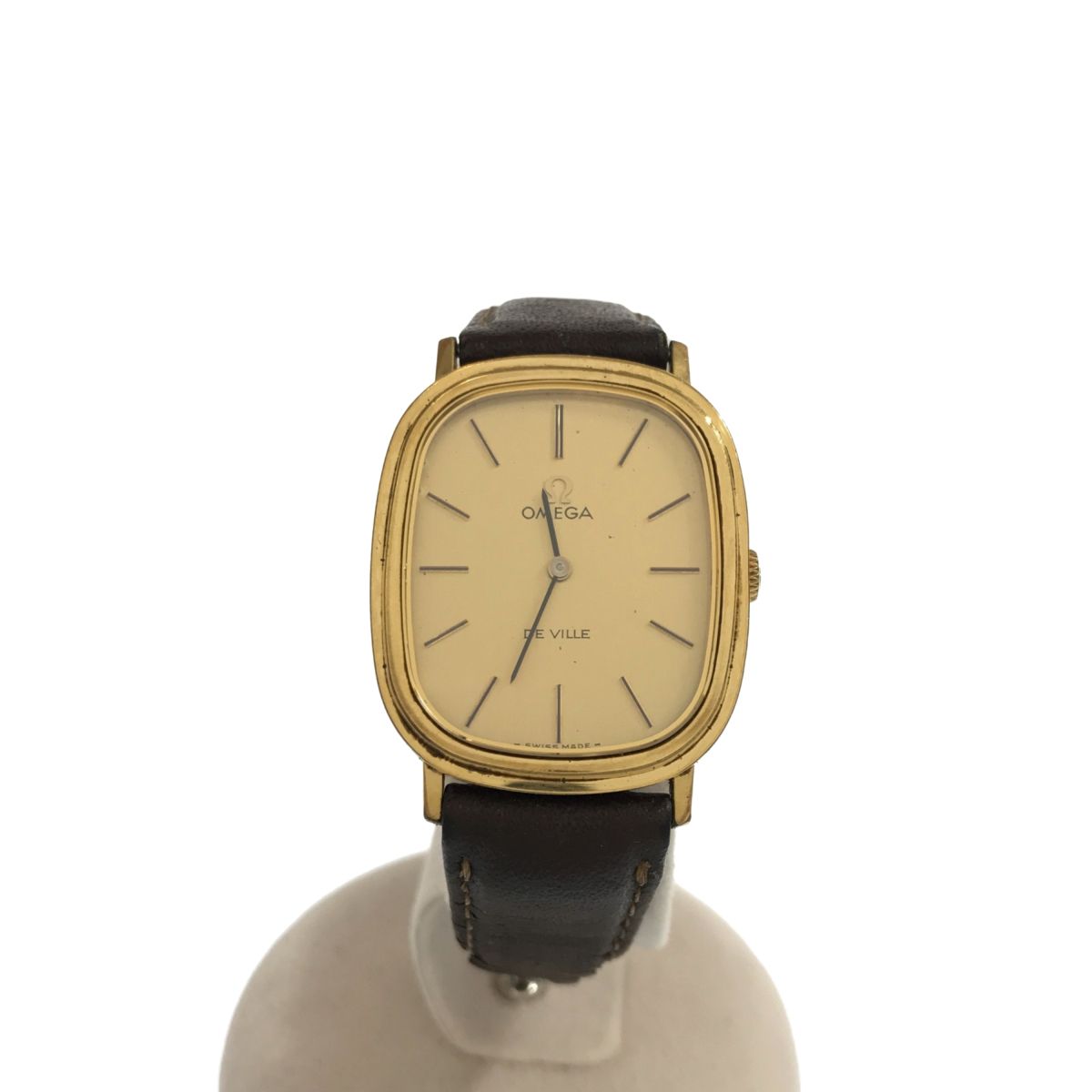OMEGA De Ville 自動巻き ゴールド文字盤 OMEGA オメガ デビル 中古 メンズ腕時計 手巻き ヴィンテージ