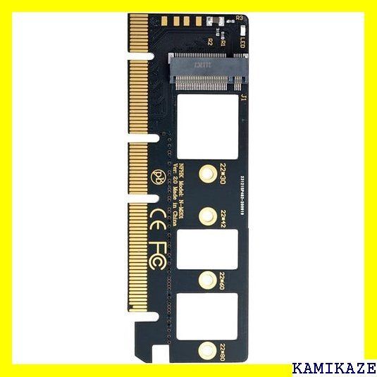 ☆大人気_Z033 Xiwai NGFF M-Key NVME M.2 S r 0 16x X4アダプター