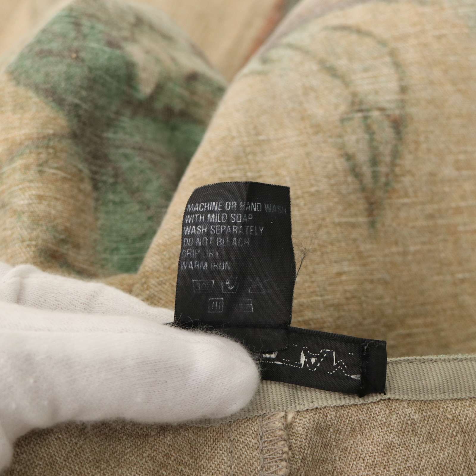 VIVIENNE TAM ヴィヴィアンタム 通年 和風 絵画 転写 総柄 パンツ Sz.1  