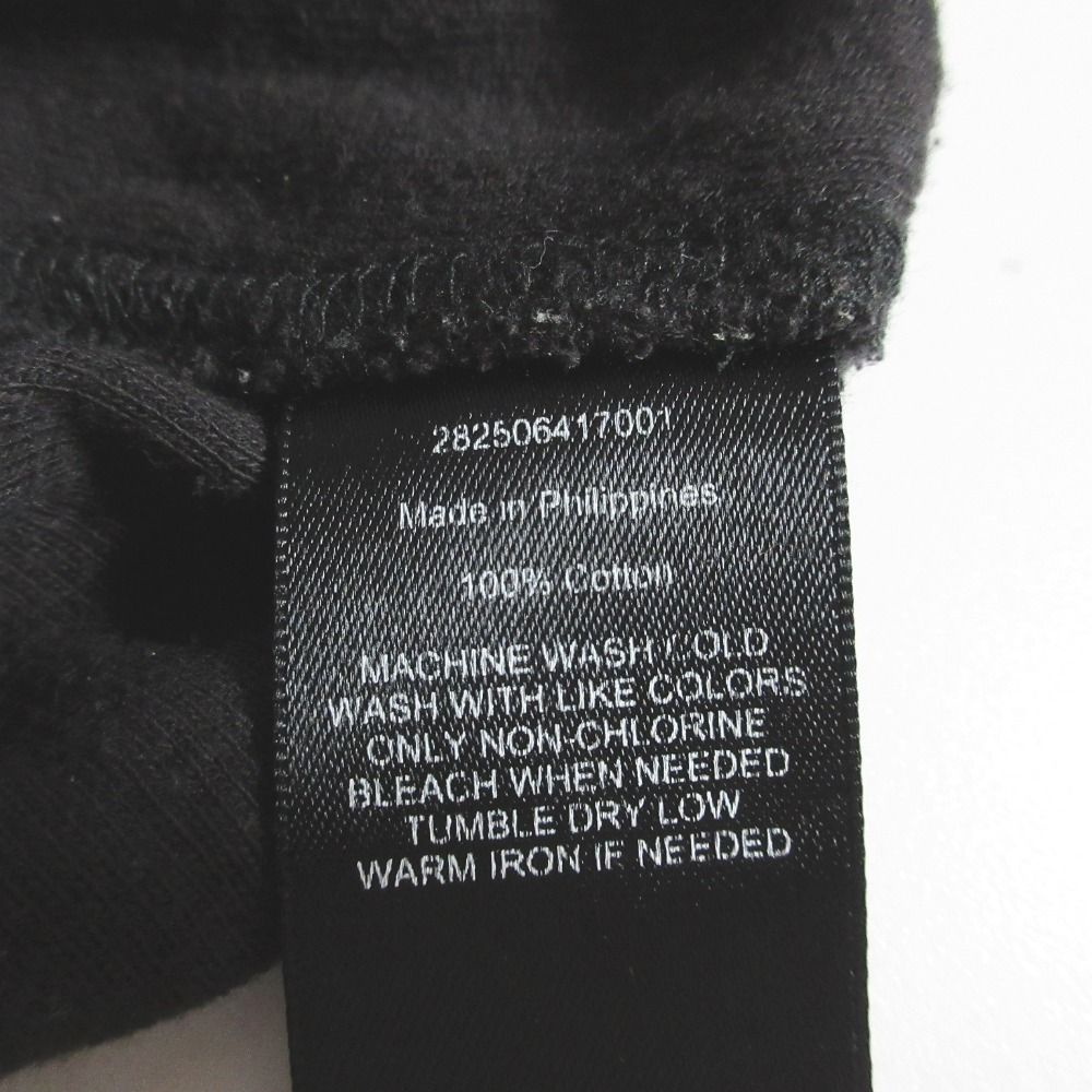 美品 RRL ダブルアールエル ラルフローレン フラワープリント 長袖 ヘンリーネック Tシャツ リブカットソー 3 ブラック レディース 古着 中古 RRL - 美品 RRL ダブルアールエル ラルフローレン フラワー