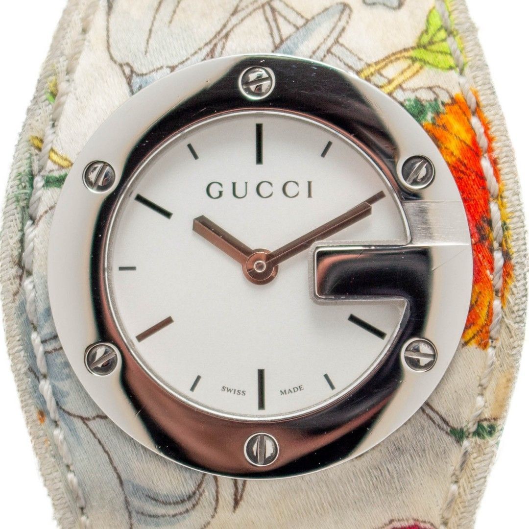 GUCCI 104 レディース腕時計 花柄 special edition - メルカリ