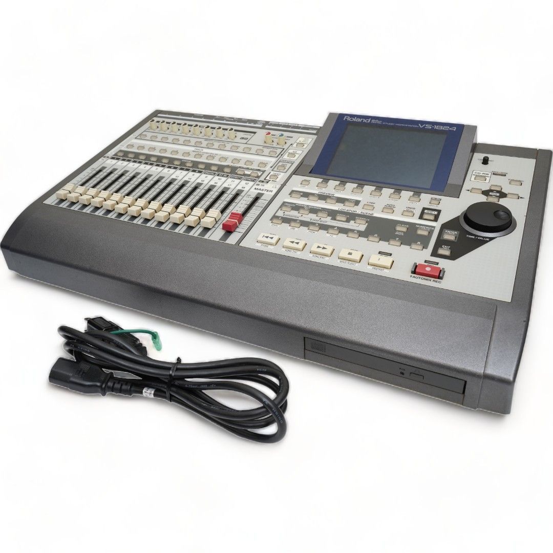 【在庫安い】ROLAND　ローランド　デジタルミキサー　VM-3100 PRO V-MIXINGSTATION　TASCAM/Adatインターフェイス　DIF-AT　付き ミキサー