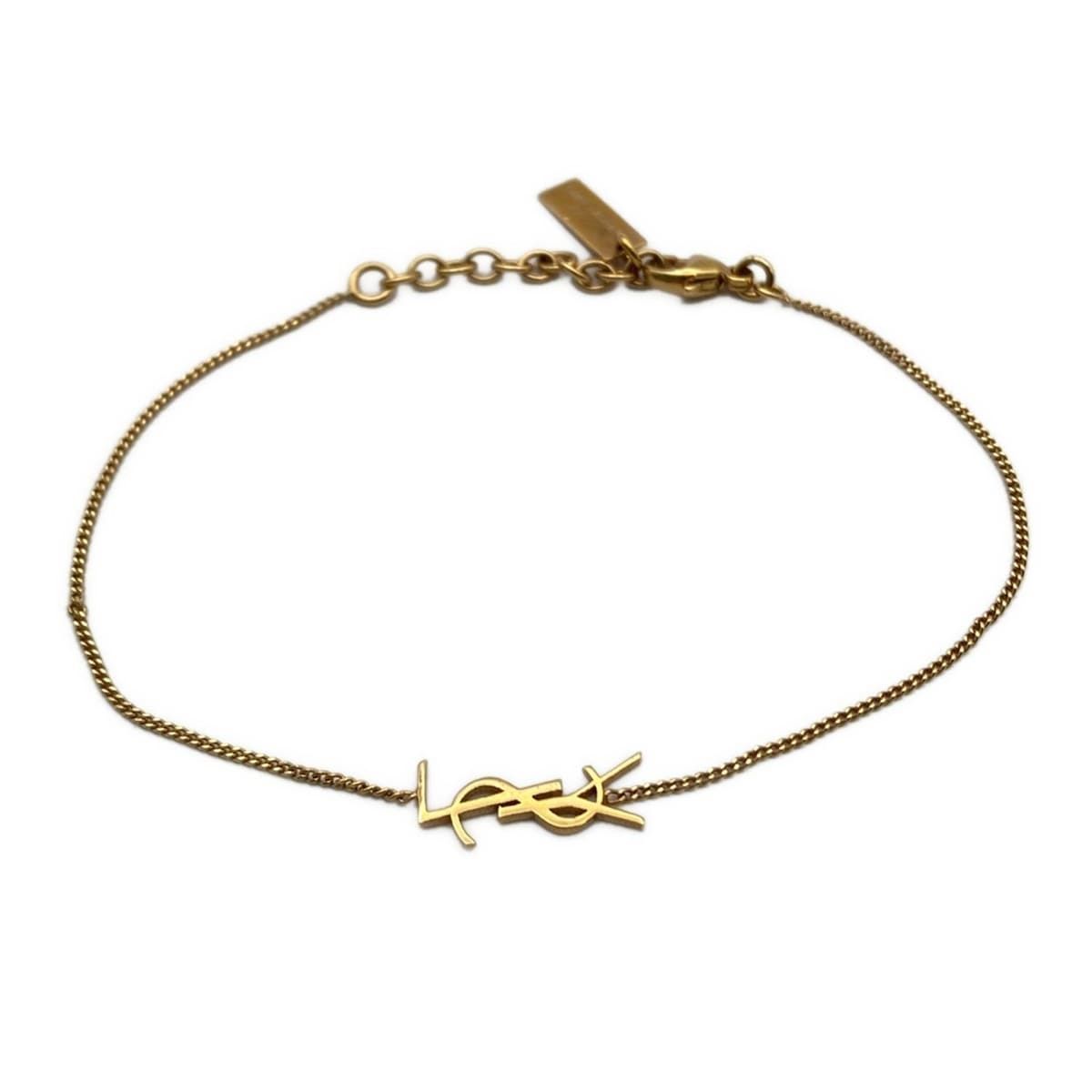 SAINT LAURENT PARIS サンローランパリ ブレスレット - ピンクゴールド