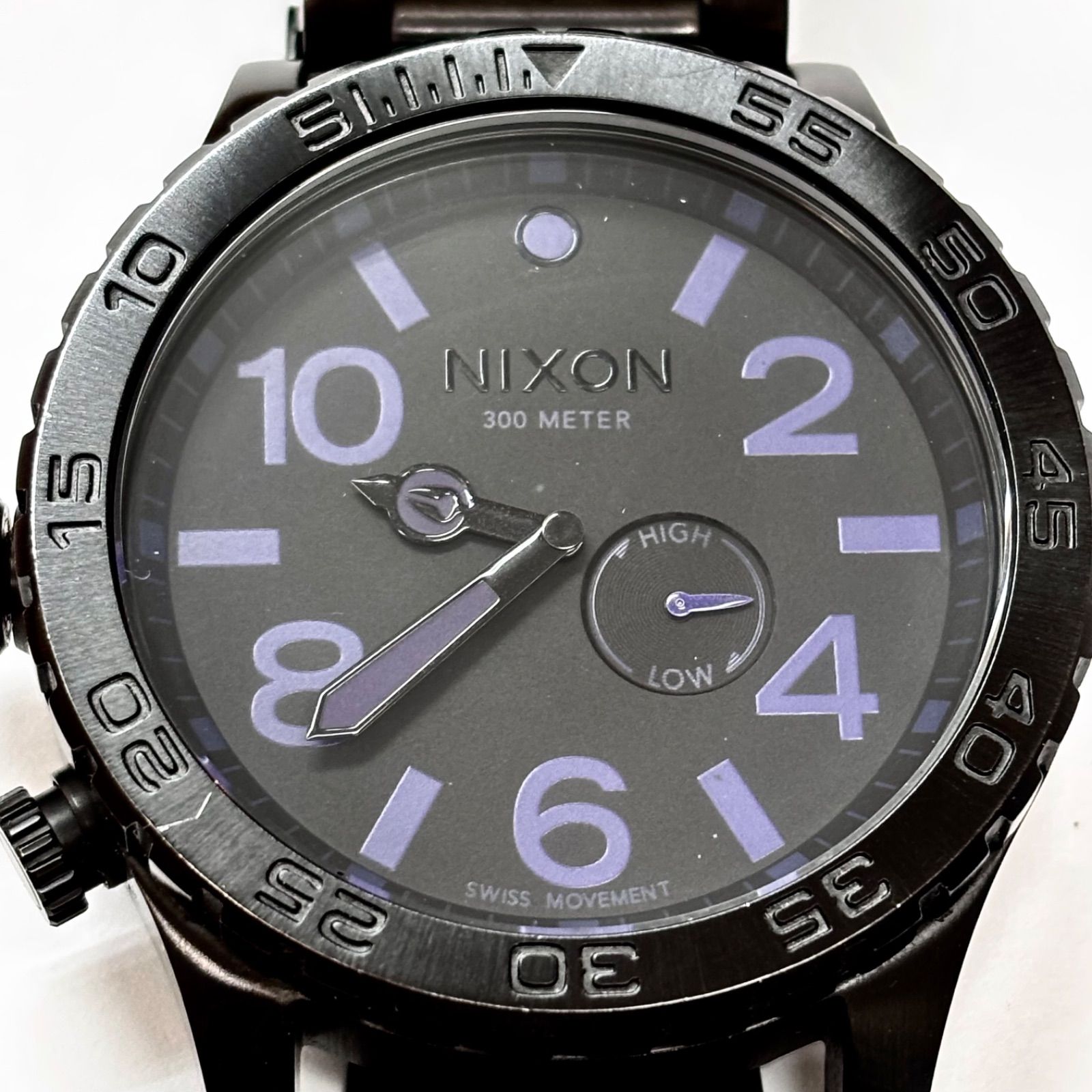 上美品⭐️NIXON ニクソン】 THE 51-30シリーズ メンズ腕時計 ブラック 