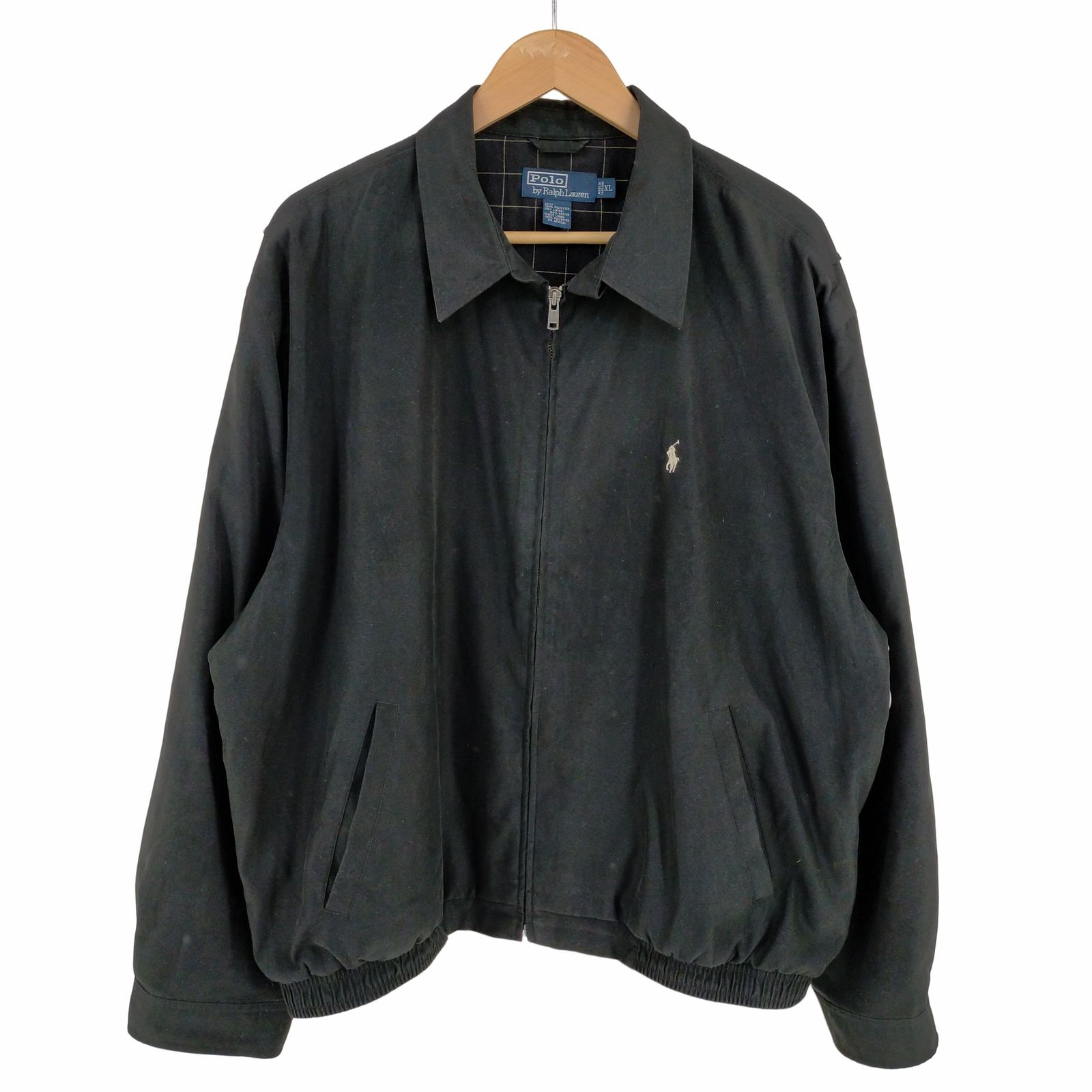 【極美品】ポロバイラルフローレン M 刺繍ポニー シアサッカー スイングトップ 極美品】ポロバイラルフローレン M 刺繍ポニー シアサッカー