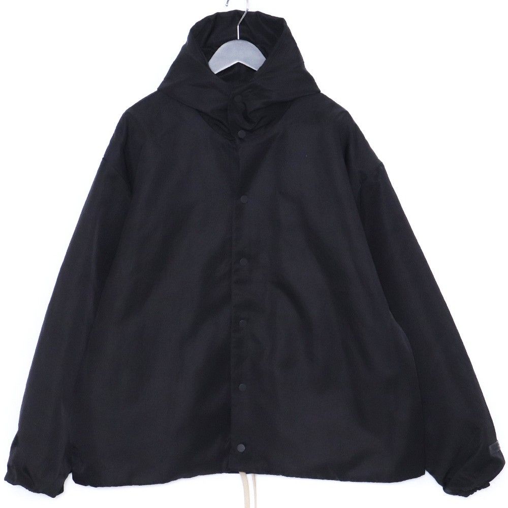 essentials コーチジャケット　s ESSENTIALS ナイロンフーデッドコーチジャケット Sサイズ
