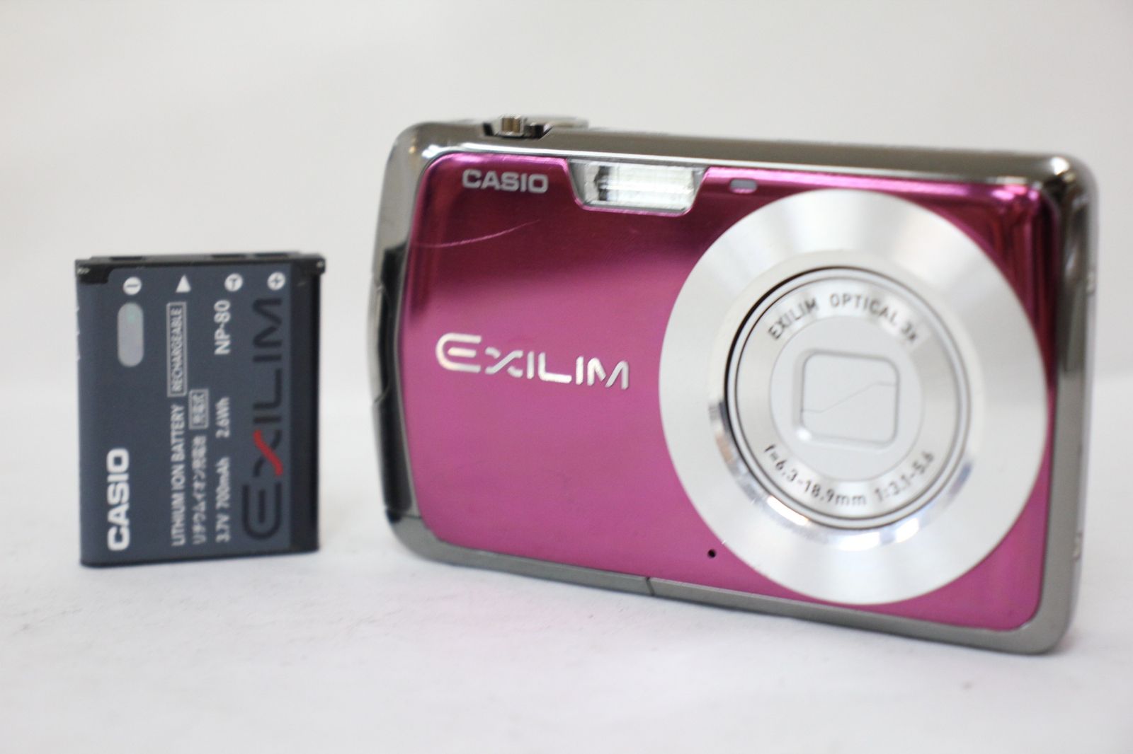 CASIO EXILIM コンパクトデジタルカメラ　ピンク Amazon | CASIO デジタルカメラ EXILIM EXN1PK 1610万画素 広角26mm EX