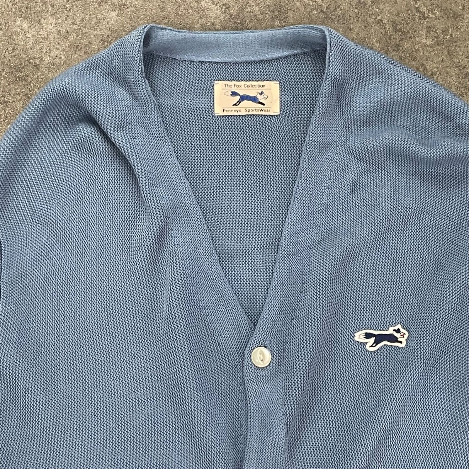 O1 The Fox Collection Penneys Sports Wear Cardigan ザフォックス 