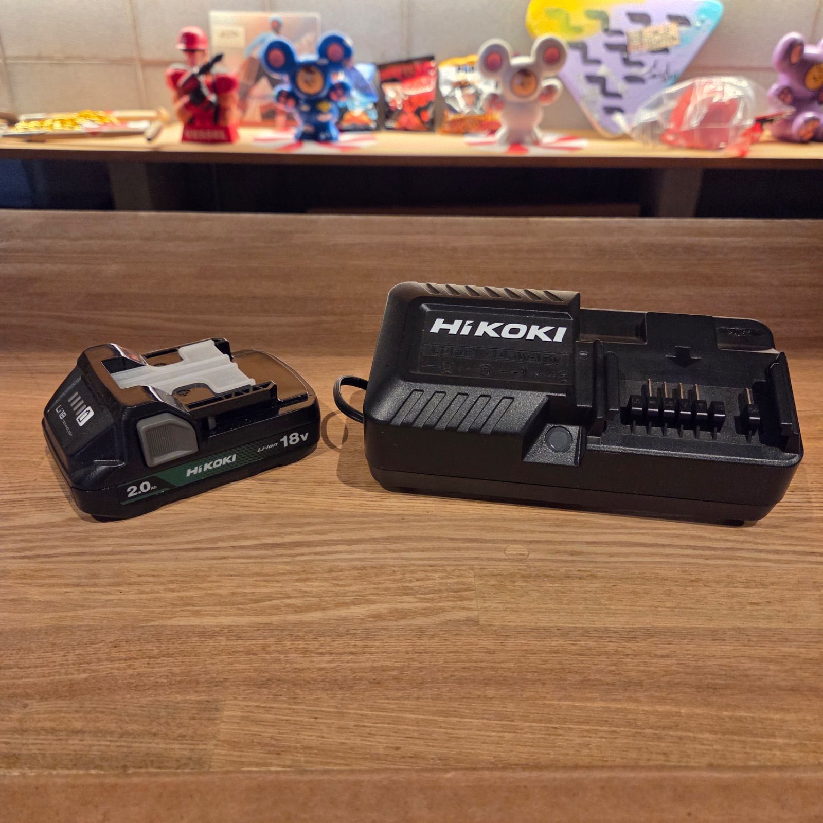 HiKOKI リチウムイオン電池BSL1820M＋急速充電器UC18YKSL セット品
