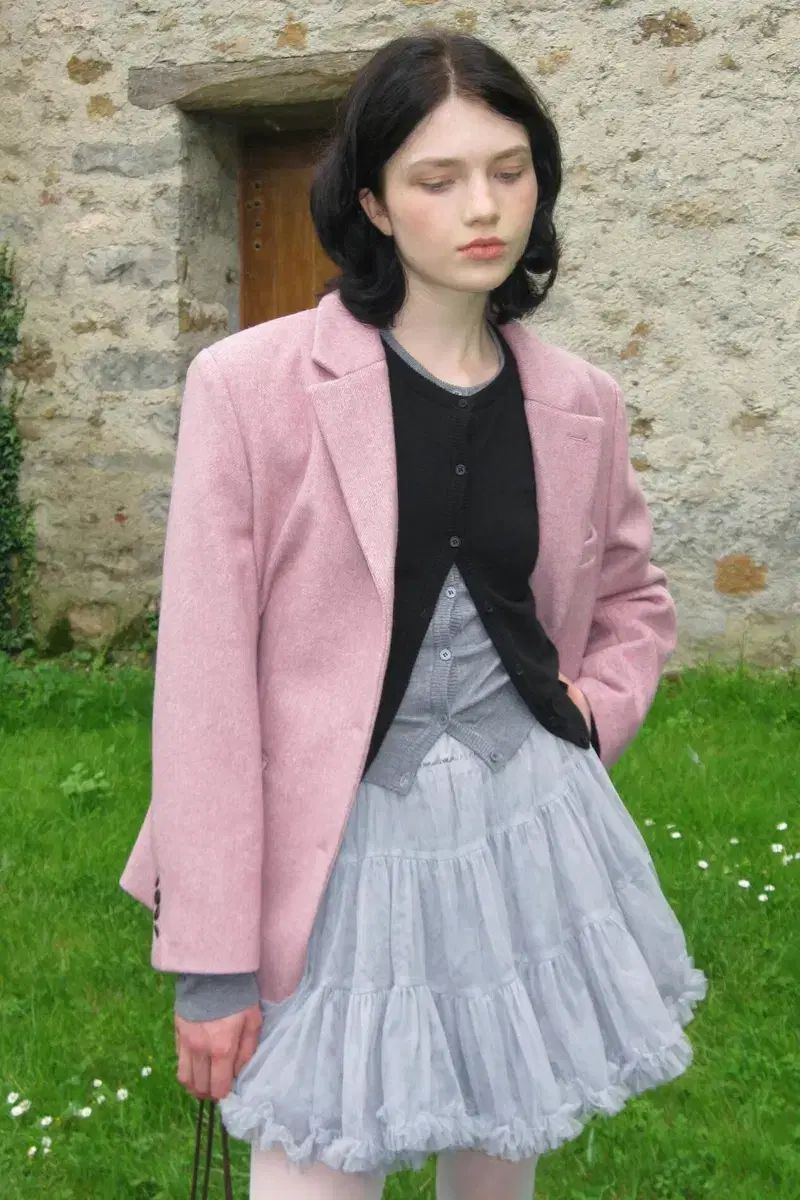 シヌーン チュチュ スカート グレー