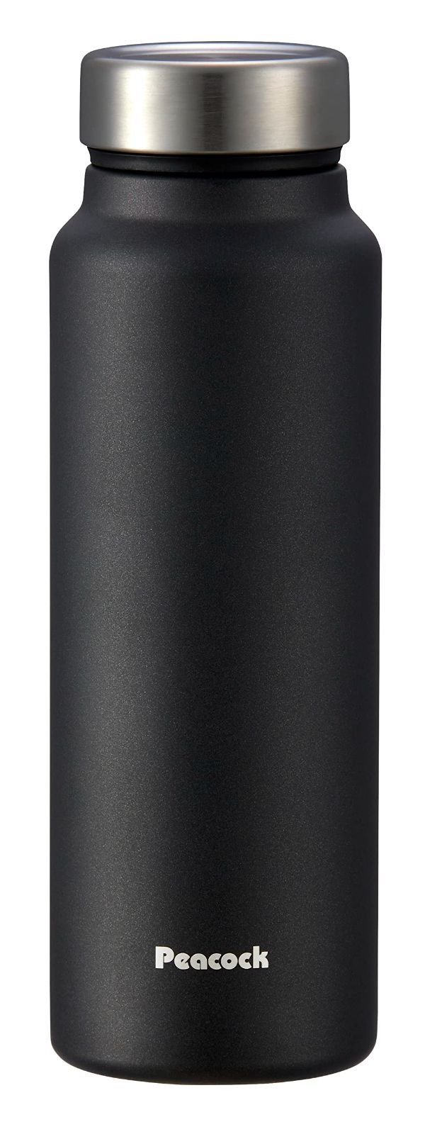 【美味しい温度を長時間キープ】 ピーコック魔法瓶工業株式会社 水筒 600ml WEB限定カラー グラファイトブラック/軽い水筒 保冷保温 大容量 マイボトル 洗いやすい 魔法瓶 ステンレスボトル A