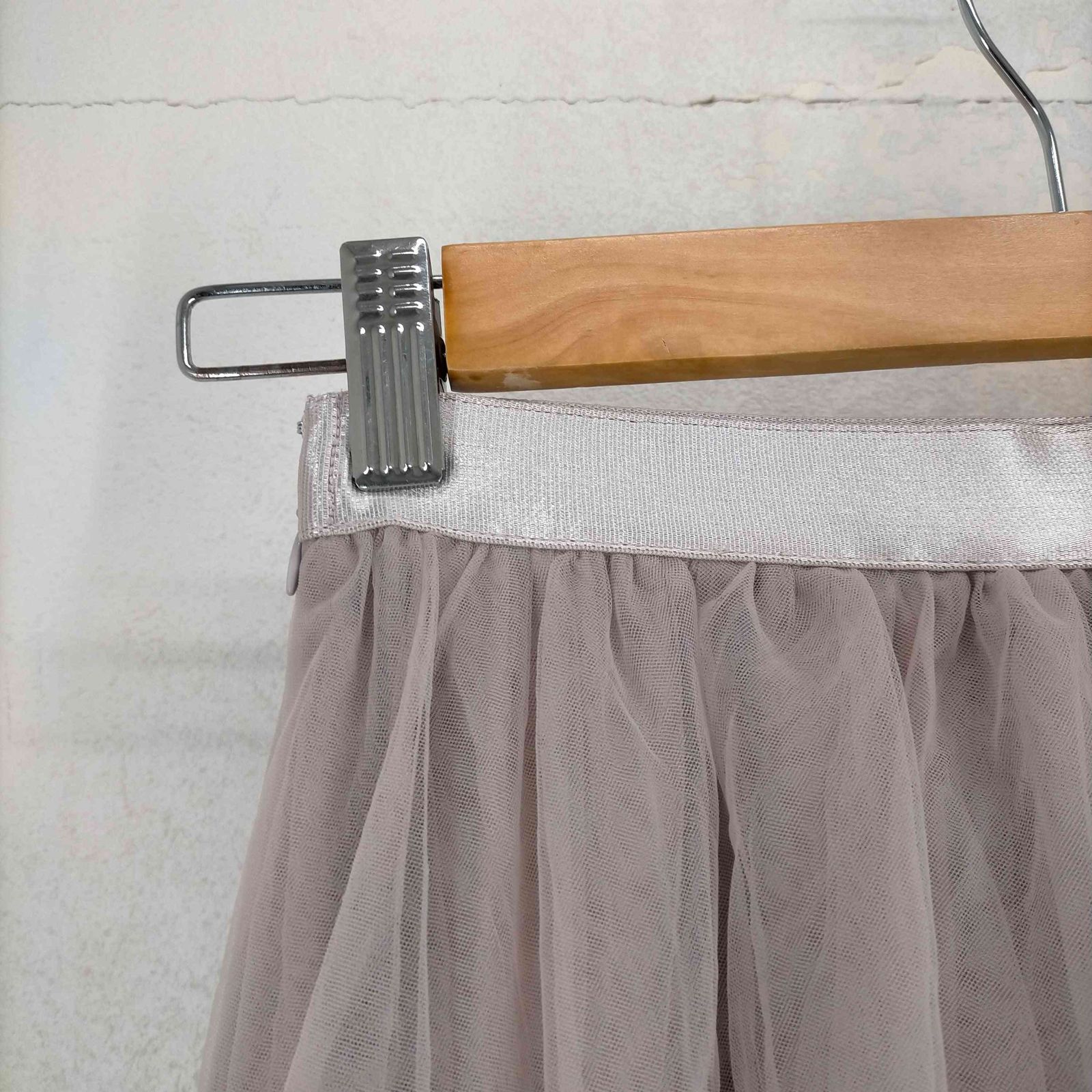 アニュアンス チュールボリュームスカート ピンク アニュアンス anuans