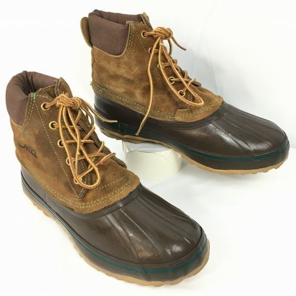 Vintage  SOREL/ソレル　カナダ製スノーブーツ　size7 　24.5-25.0程度〈ブラウン/茶/BROWN〉管No.A100 #BUZZBERG