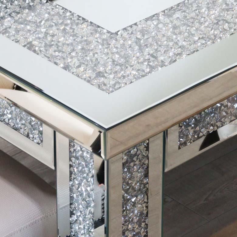 ミラー家具 ダイニングテーブル 5点セット 150cm 4人掛け 長方形