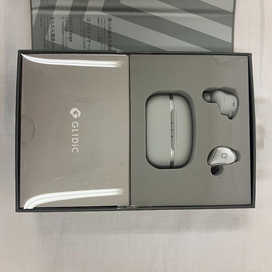 GLIDiC Sound Air TW-6000/ペールグレー【正規代理店品】 完全