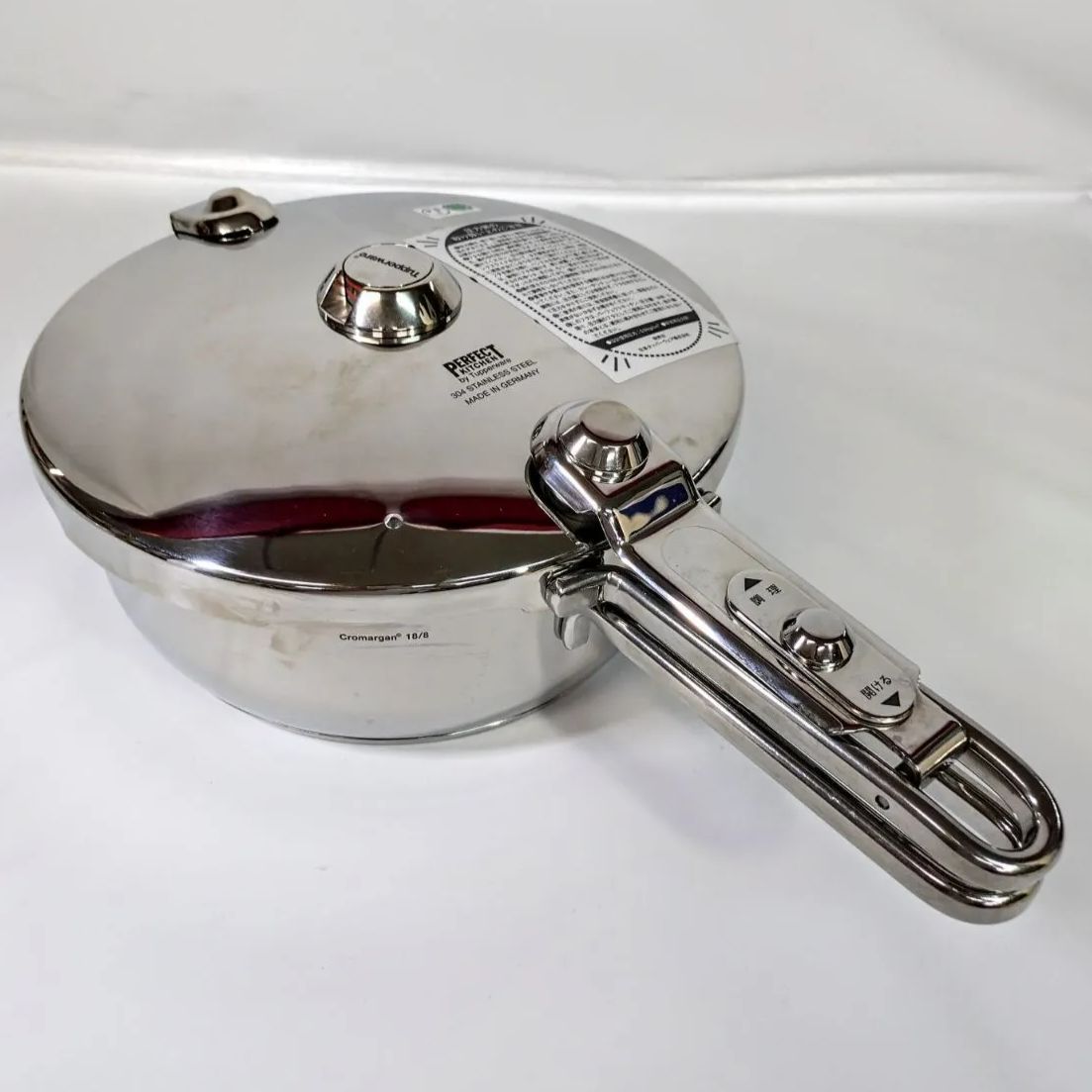 新品・保管品】日本タッパーウェア製 パーフェクトキッチン圧力鍋 3L