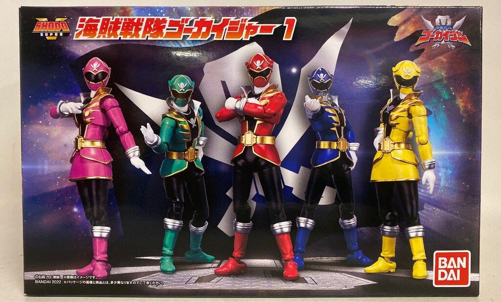 バンダイ SHODO SUPER 海賊戦隊ゴーカイジャー 海賊戦隊 バンダイ SHODO SUPER 海賊戦隊ゴーカイジャー 海賊戦隊