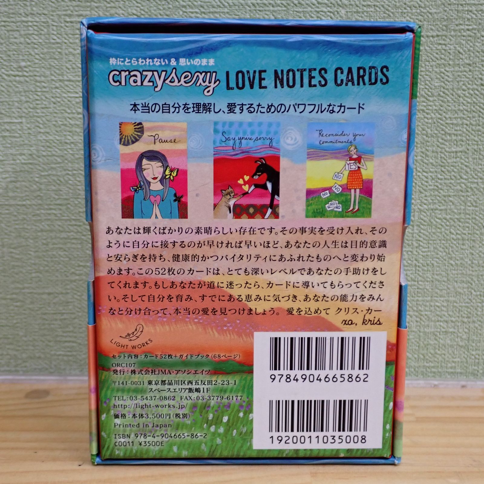 稀少品・日本語版 Crazy sexy LOVE NOTES CARDS - 健康/医学