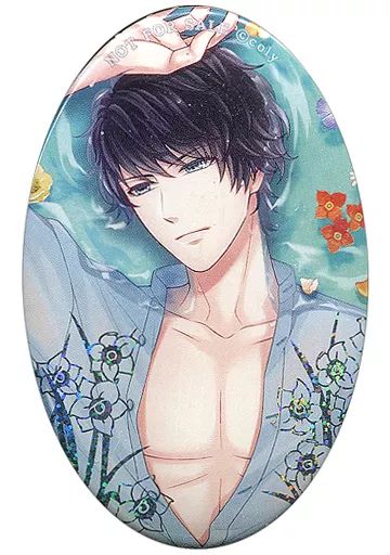 中古】バッジ・ピンズ 青山樹 特典オーバル缶バッジ 「スタンドマイ