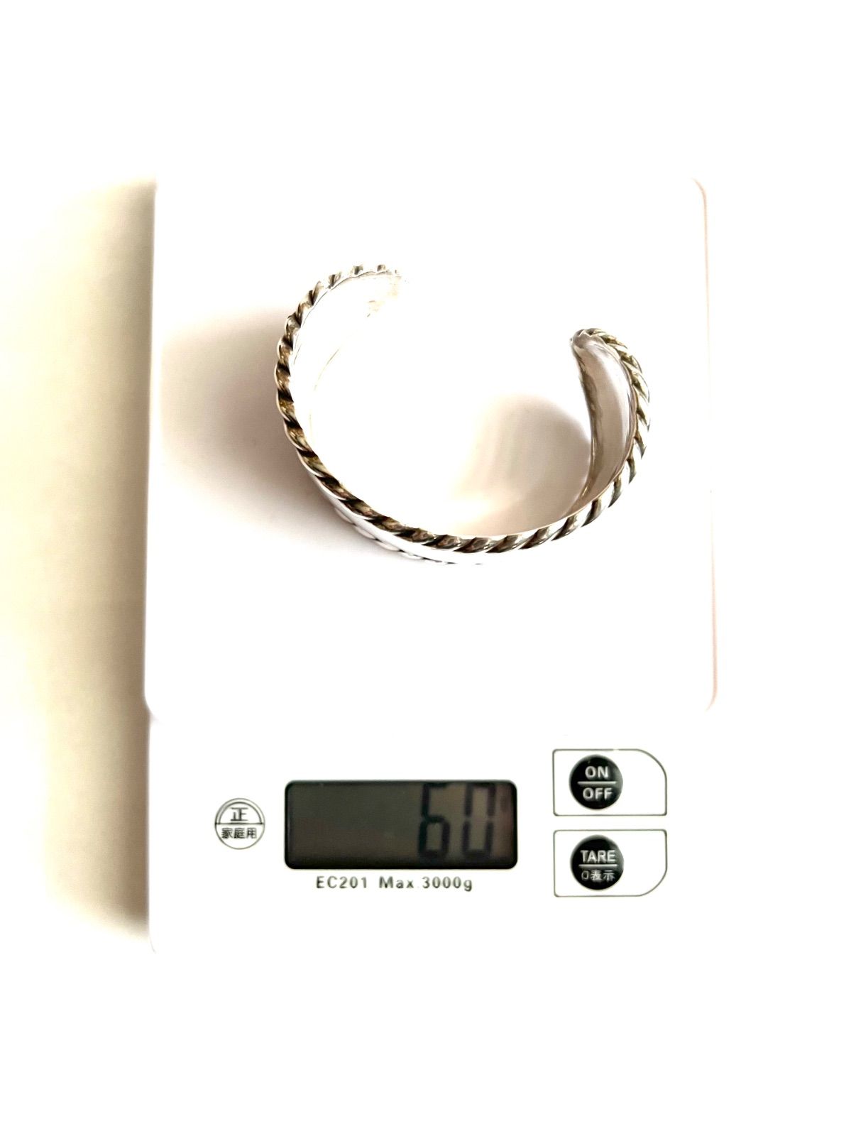 【PHILIPPE AUDIBERT】CESAR XL シルバー ワイドバングル 関送込 PHILIPPE AUDIBERT Cesar rigid Bracelet ツイストデザイン