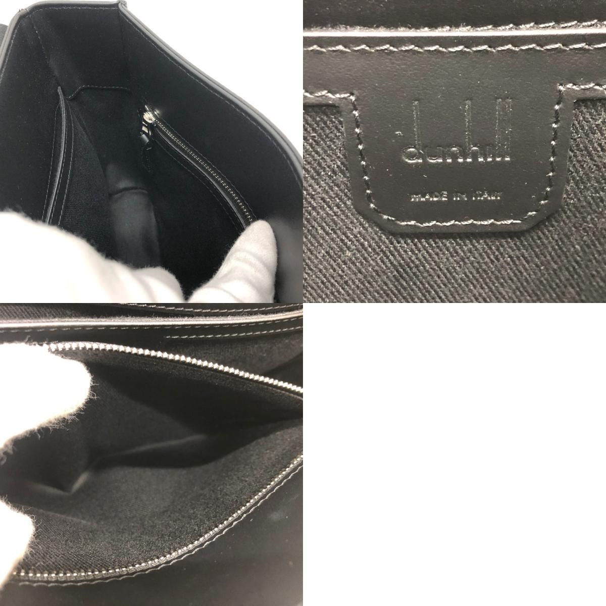 Dunhill ダンヒル ショルダーバッグ シグネチャー スモール フラップ 