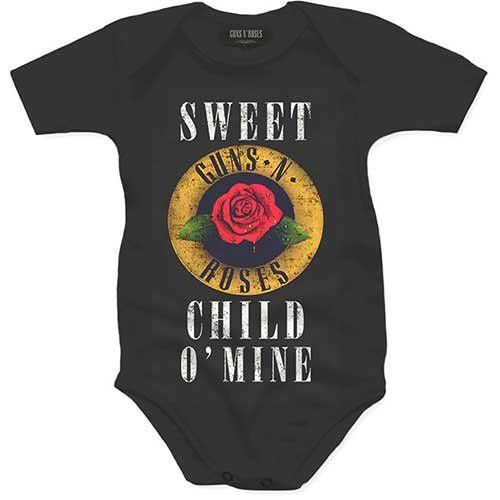 ガンズ アンド ローゼス ロンパース Guns N´ Roses CHILD O´ MINE ROSE 正規品 薔薇 Kids u0026 Baby
