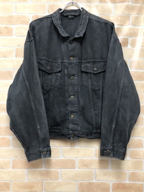90's   Jeans ブラック デニムジャケット L 90's Calvin Klein Jeans 4ポケット ブラックデニムジャケット