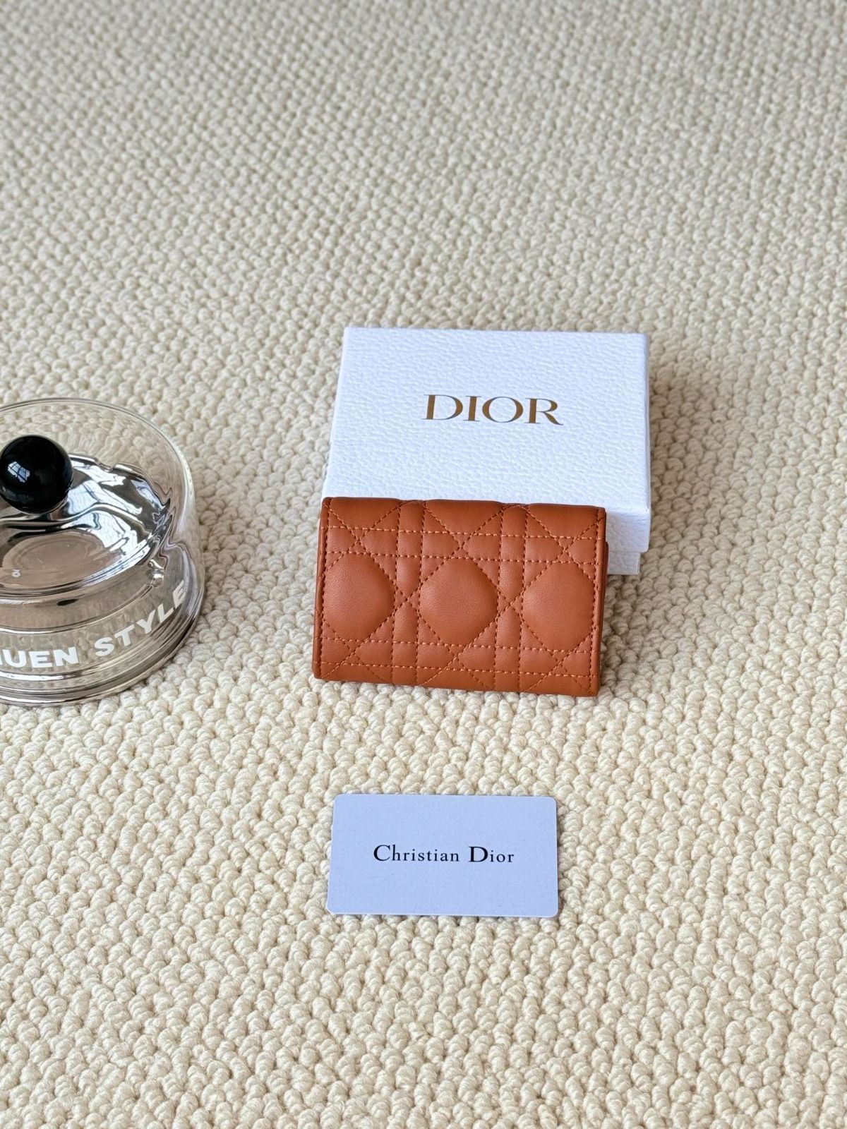 【花柄が可愛らしい♪】Dior My Dior Glycine ウォレット 上品花柄【 Dior 】My Dior Glycine ウォレット (Dior