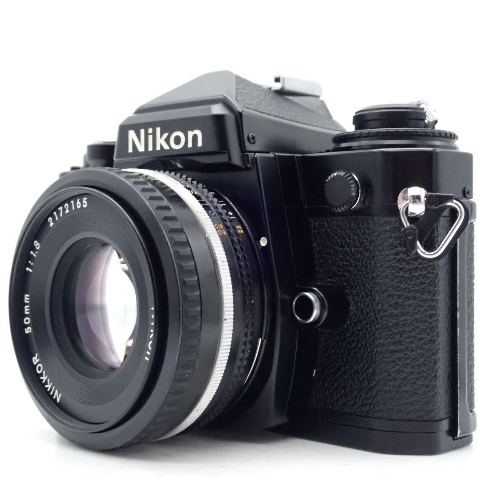 美品 Nikon FE2 ブラック 一眼レフフィルムカメラ Ais Ai-s