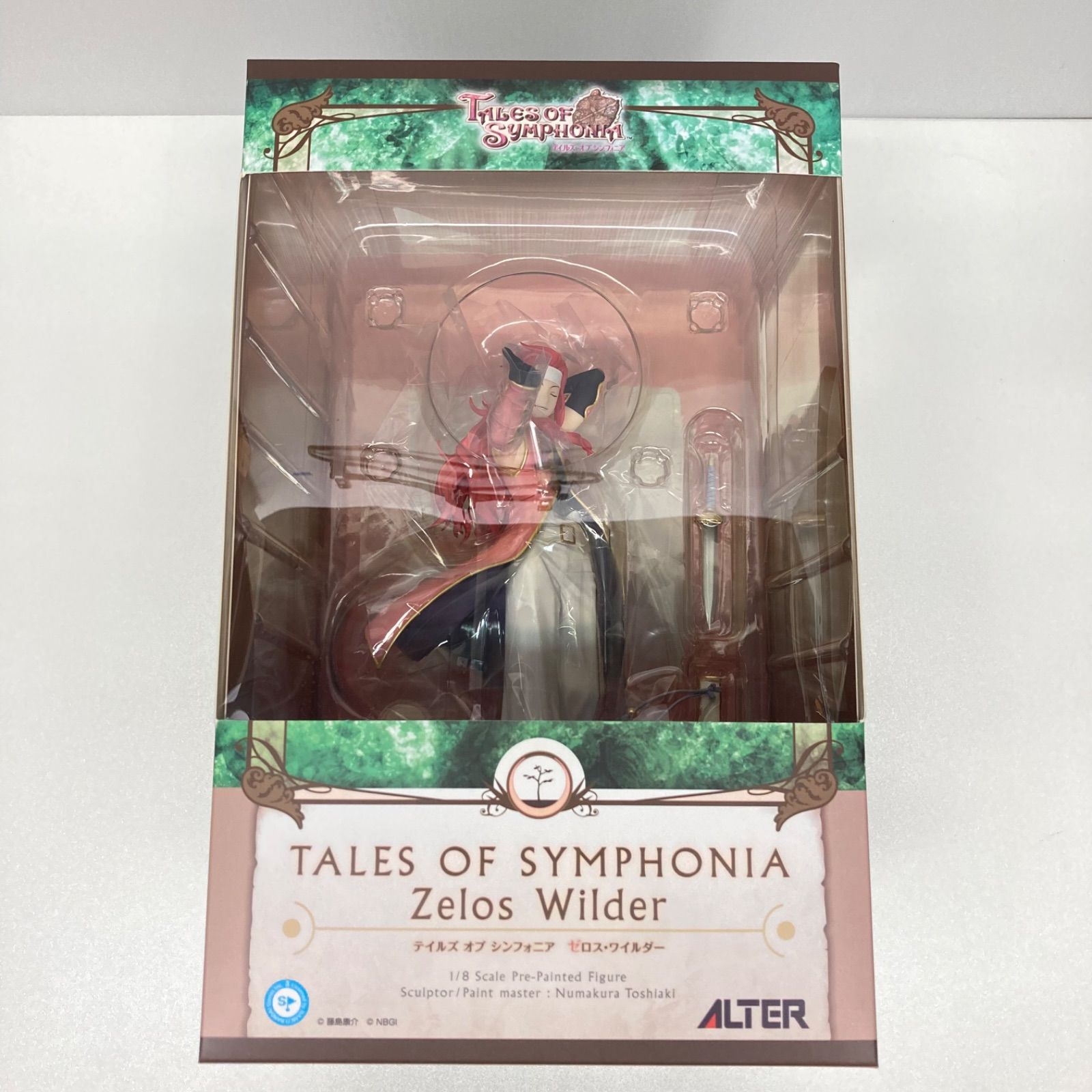 テイルズオブシンフォニア ゼロス・ワイルダー フィギュア 1/8 PVC製