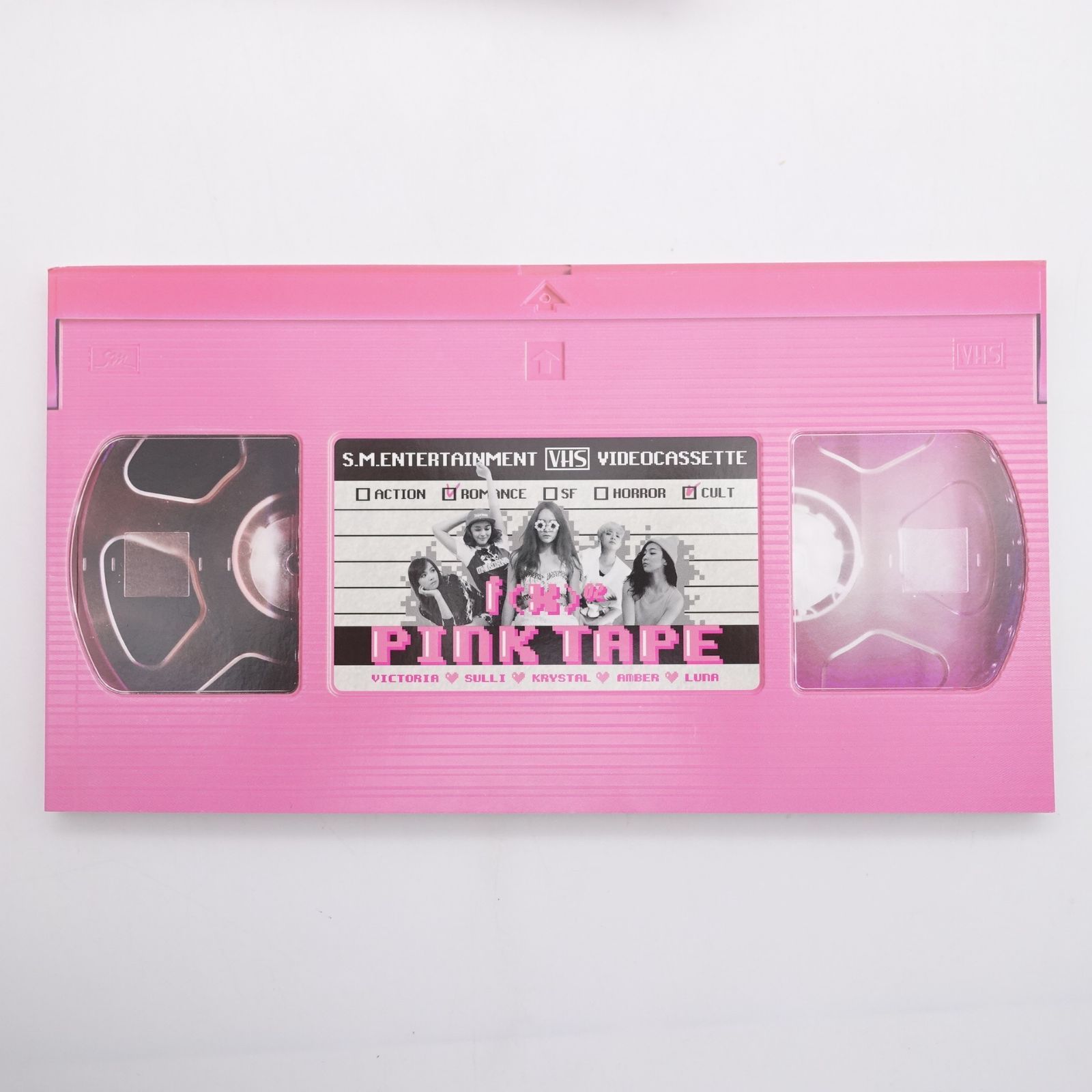 f(x) pinktape pink tape アルバム　トレカなし f(x) PINK TAPE CD アルバム エフエックス トレカ無し 外箱付