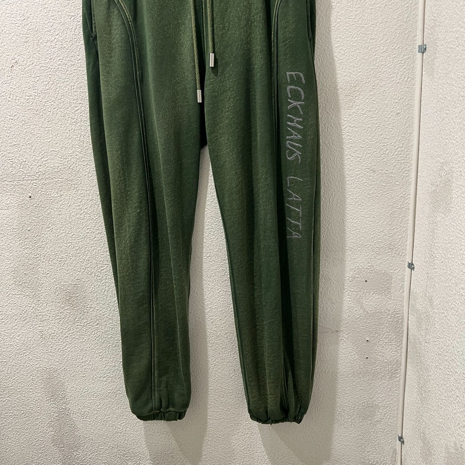 ECKHAUS LATTA エコーズラッタ スウェットパンツ テーパード SIZE S