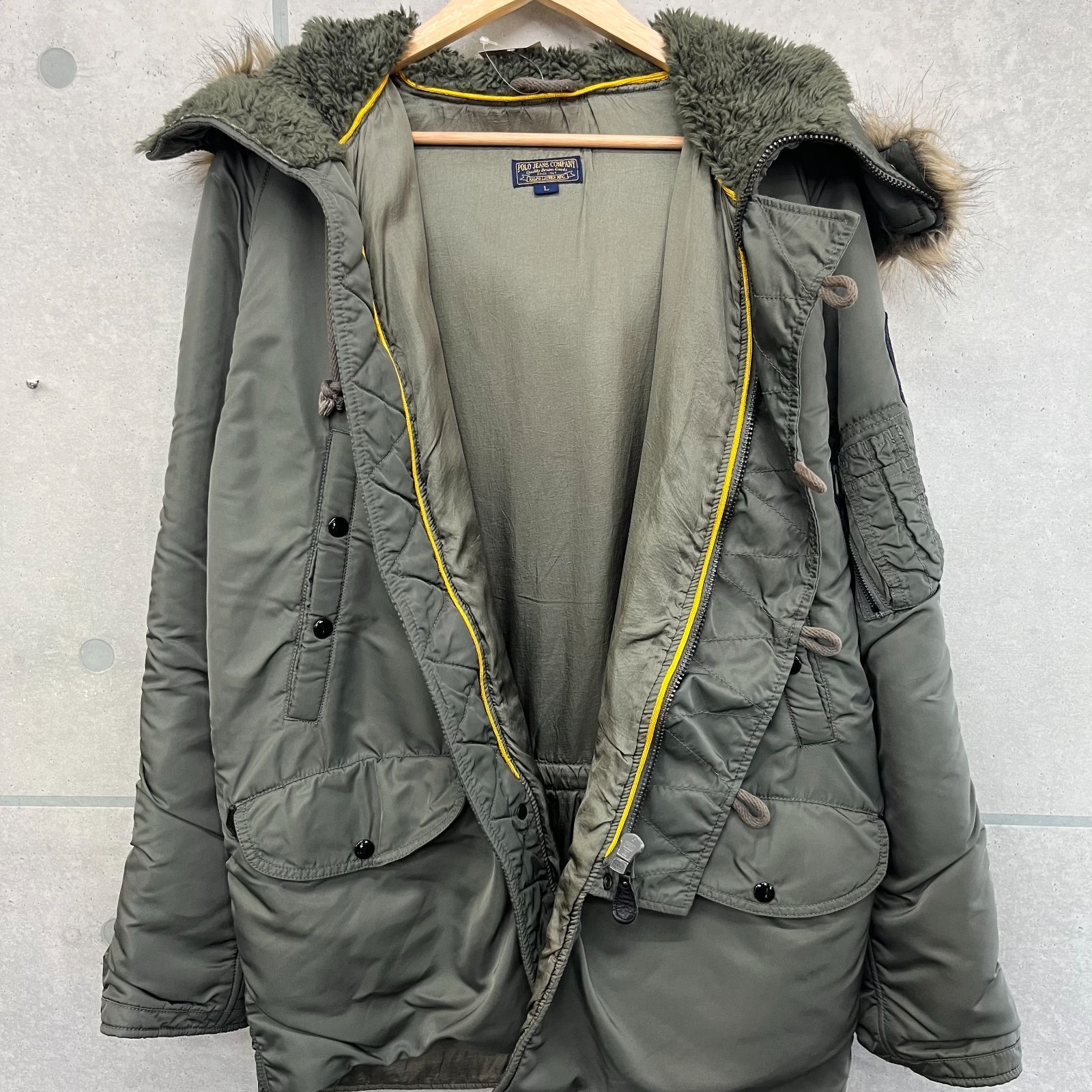 polo jeansポロ ジーンズ ラルフローレン N3B ダウン ジャケット ポロラルフローレン ポロジーンズ N-3B ミリタリー VINTAGE POLO JEANS