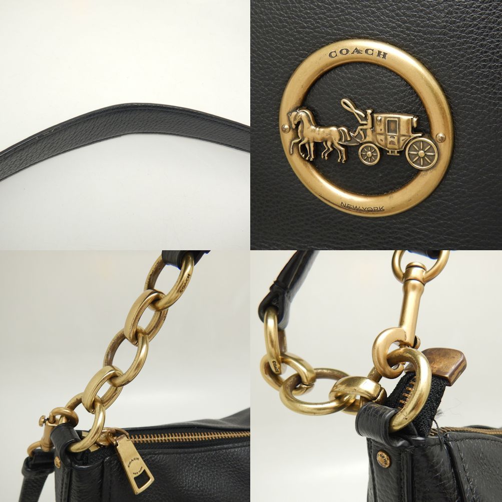 COACH コーチ F31400 2WAY ショルダーバッグ ワンショルダー レザー 