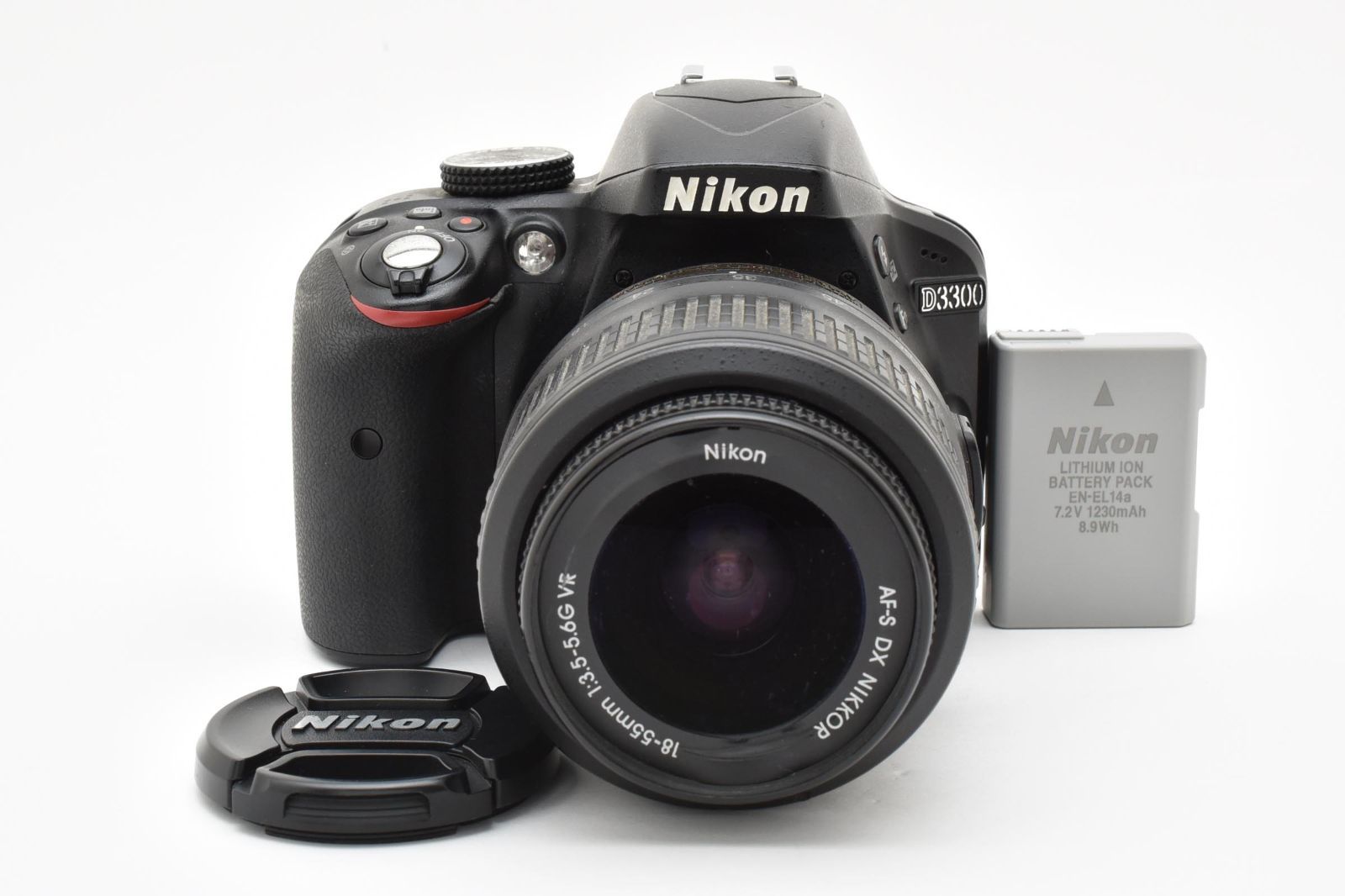 Nikon デジタル一眼レフカメラ D3300 18-55 VR IIレンズキット レッド D3300LKRD Nikon デジタル一眼レフカメラ D3300 18-55 VR IIレンズキット