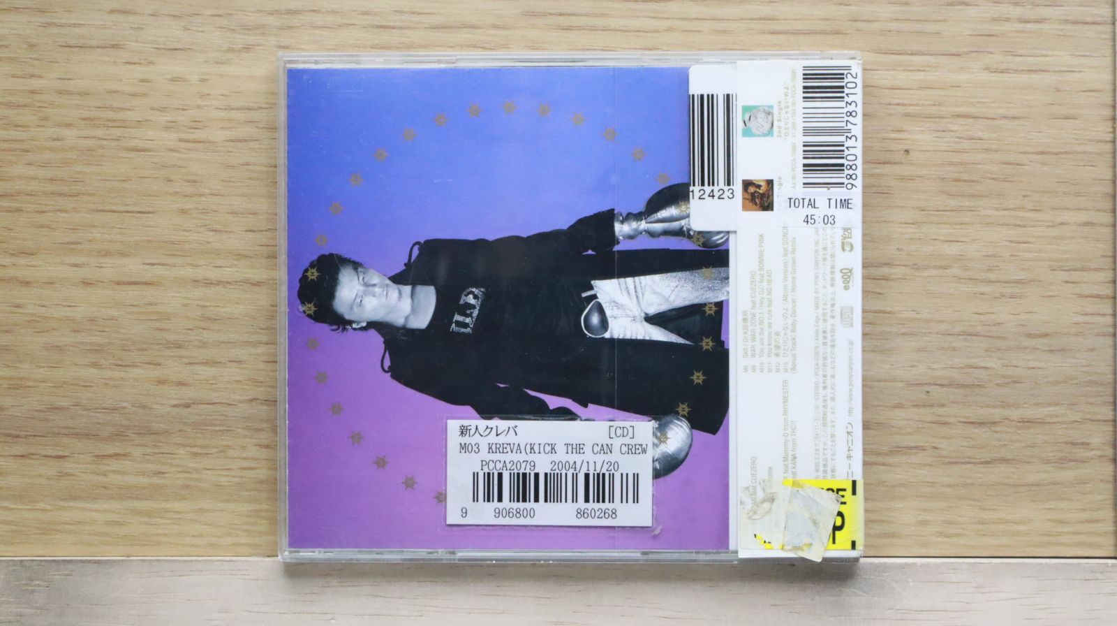 国内盤CD☆クレバ/KREVA□ 新人クレバ □4988013783102/PCCA-02079