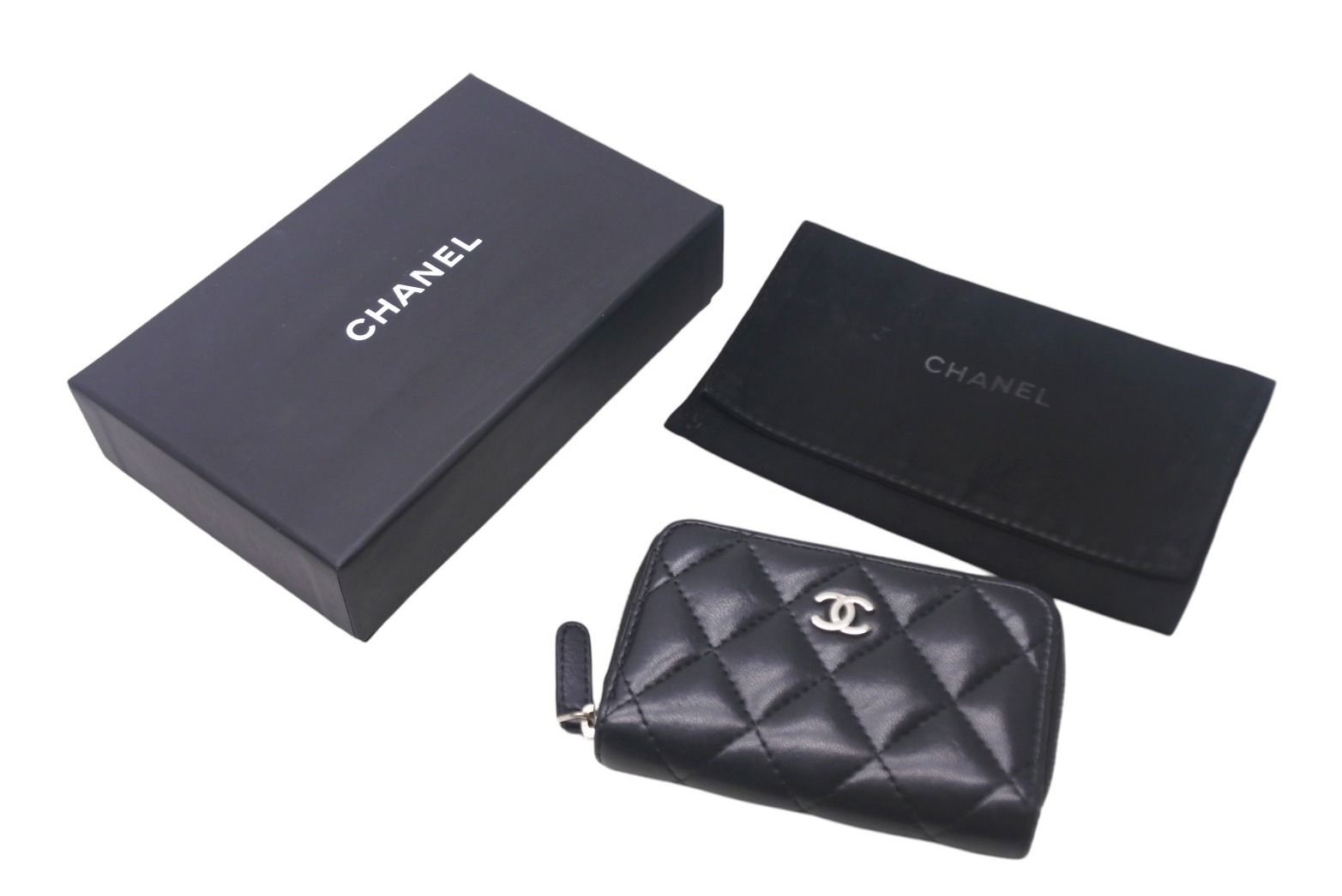 CHANEL シャネル コインケース マトラッセ クラシック ジップ
