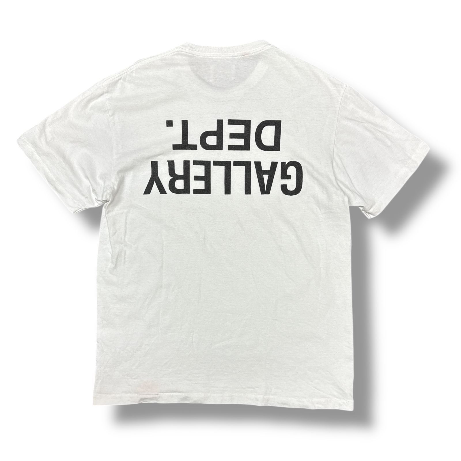 GALLERY Dept. 23SS upside DOWN Logo Tshirt アップサイドダウン ロゴ 